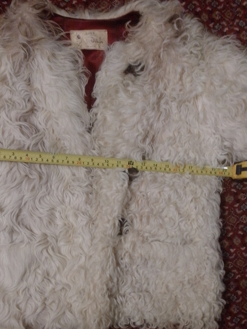 Rare Long-haired Raw Sheep Wool Jacket And Scarf Inuk Inuit 2009 - Picture 16 of 16